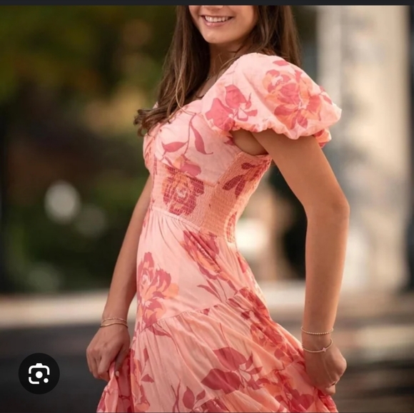 Free People Floral Dress NWT - Picture 2 of 9